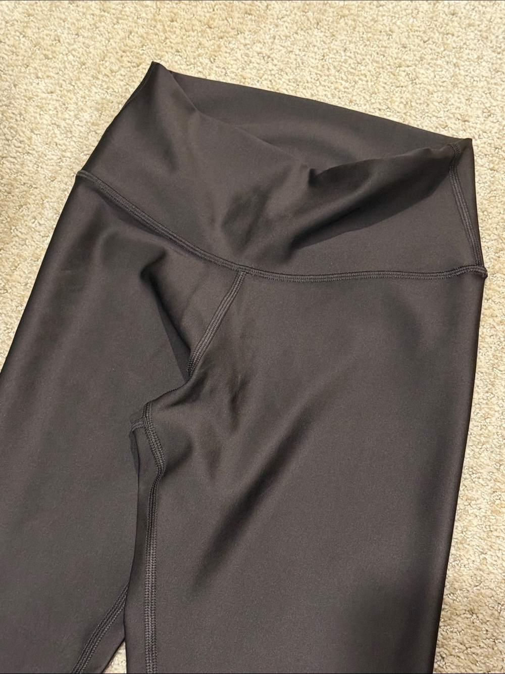 ALO Yoga dark brown High-Rise Leggings - Picture 3 of 7